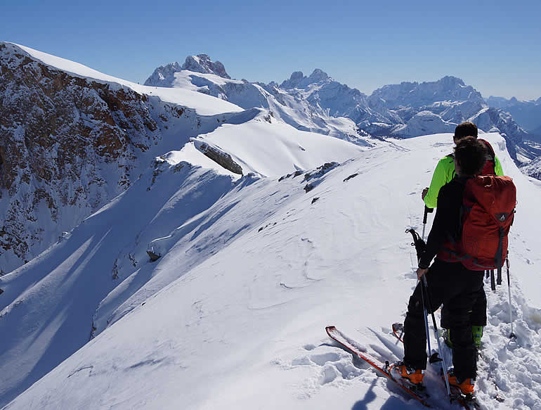 Sci alpinismo Fanes-Sennes-Braies