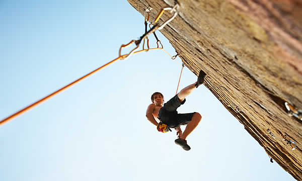 Climbing Pederü Dolomites