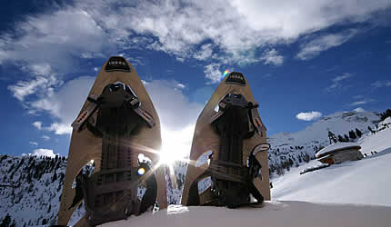 Schneeschuhe St.Vigil in Enneberg