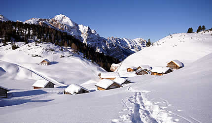 Fodara Vedla in inverno