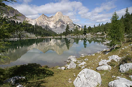 Natural park Fanes-Sennes-Braies