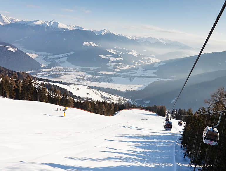 Ski slopes Kronplatz