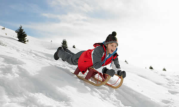 Sledding slopes San Vigilio